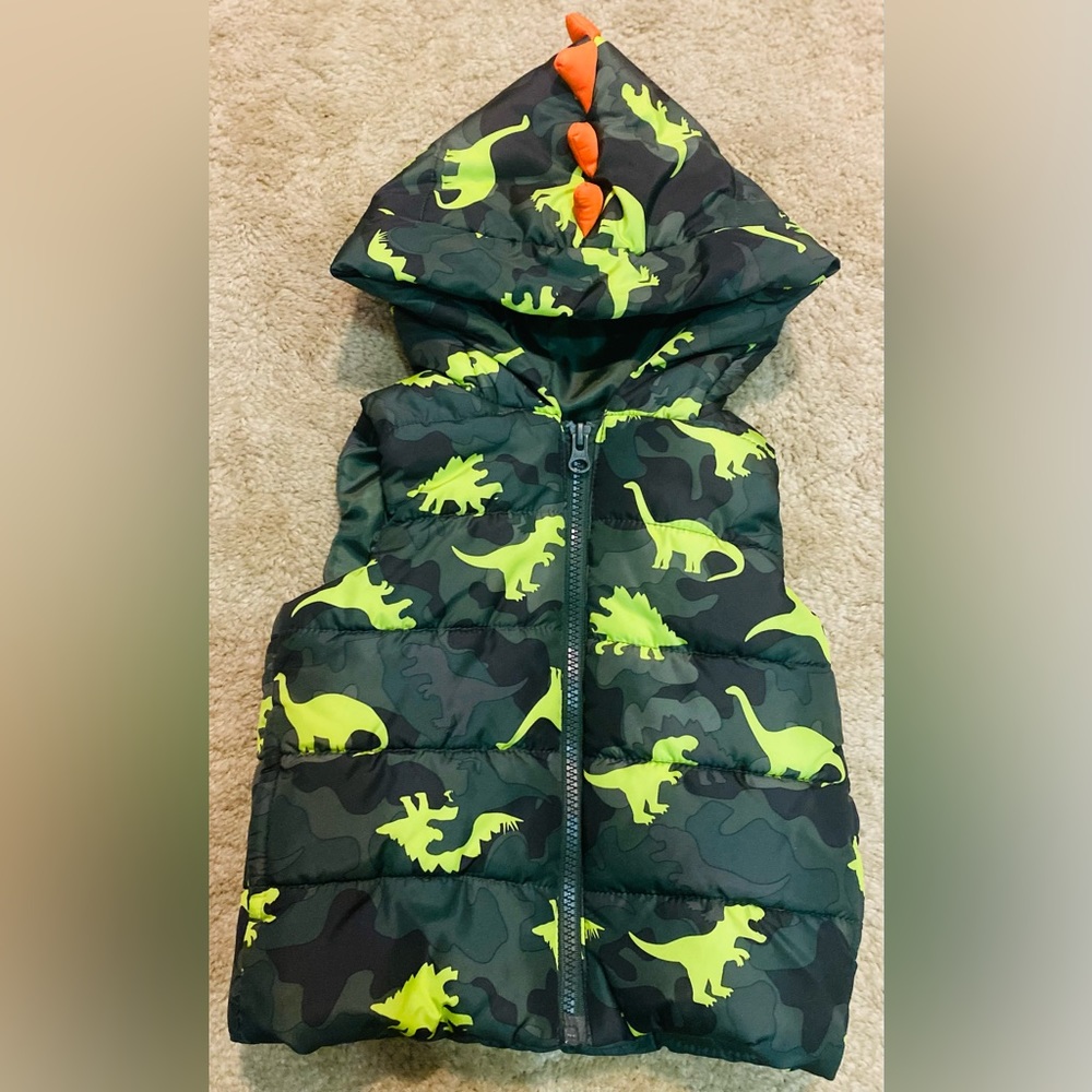 MakersMark Dinosaur Puffer Vest